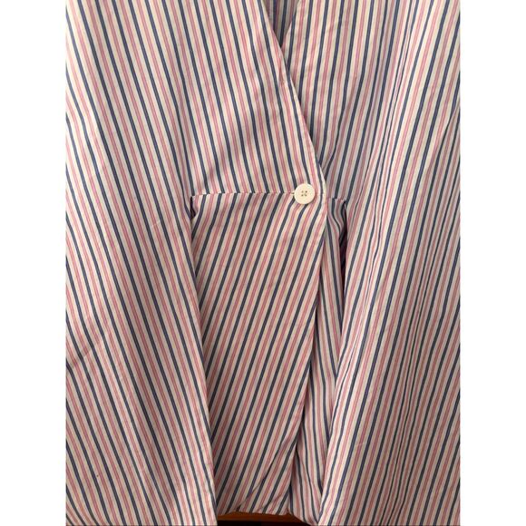 Diane Von Furstenberg Vertical Stripe Sleeveless Top - Picture 3 of 5